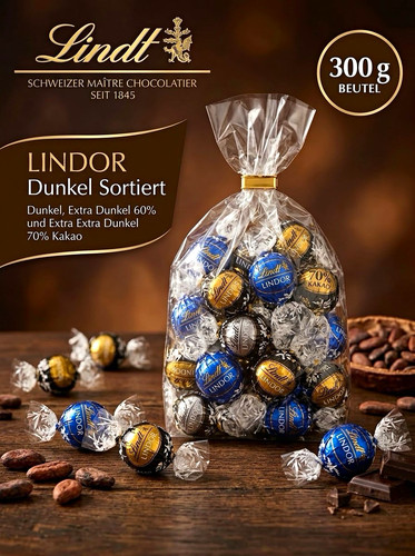 Lindt lindor dunkel sortiert - lindt,