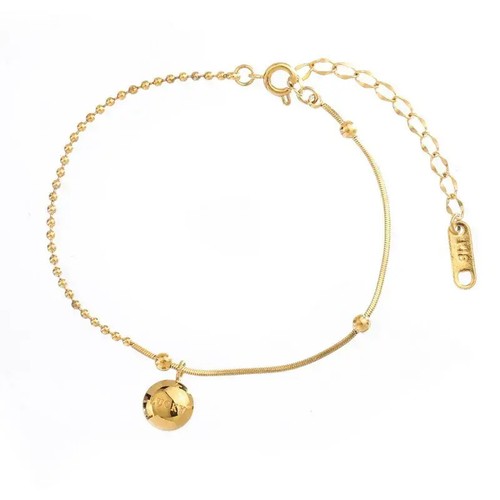 Damen fußkettchen gold - fußkettchen,