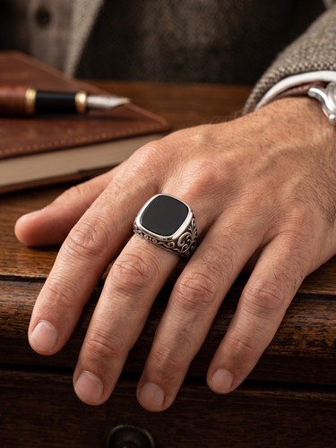 Herren ring 925 sterling - ring,