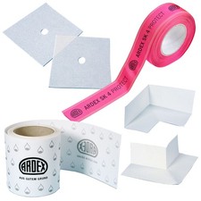 ARDEX Abdichtungsset Innenecke Außenecke Dichtmanschette Dichtband Schnittschutz