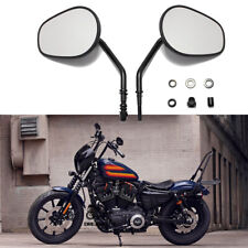 Schwarze Motorrad Rückspiegel