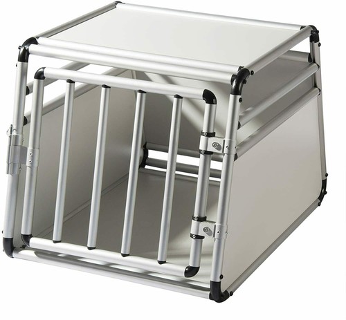 Aluminium hundebox - aluminium,