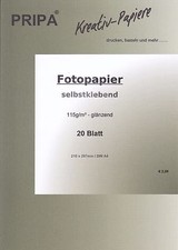 Fotopapier 210 297mm - din, a4