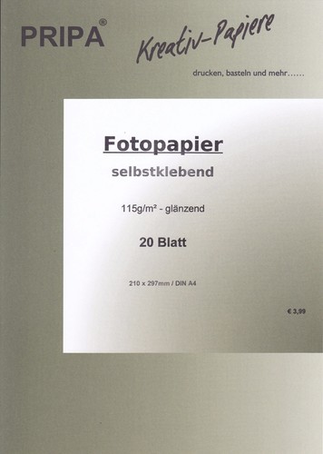 Fotopapier 210 297mm din a4 - 297mm,