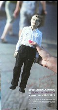 Stephan Balkenhol signiert Orig. Poster Plakat Ausstellung Signatur Autogramm 