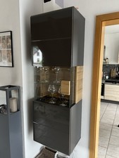 Hängevitrine »Toledo, Glasvitrine, viel Stauraum, hochglanz, anthrazit