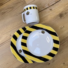 2 Teller & 1 Tasse Geschirr Set Tigerente Janosch Von Thomas