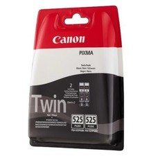 ORIGINAL CANON TWINPACK PGI-525BK PGBK525 for Pixma ip48050 4650 iX6550