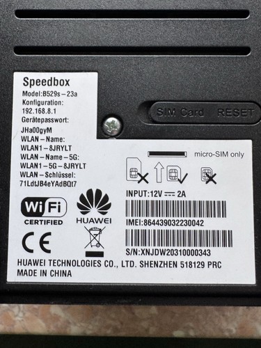 Huawei b529s 23a speedbox lte - huawei,