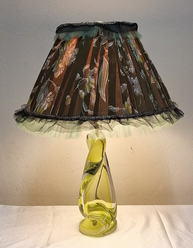 Tischlampe unterfangglas grün - unterfangglas,