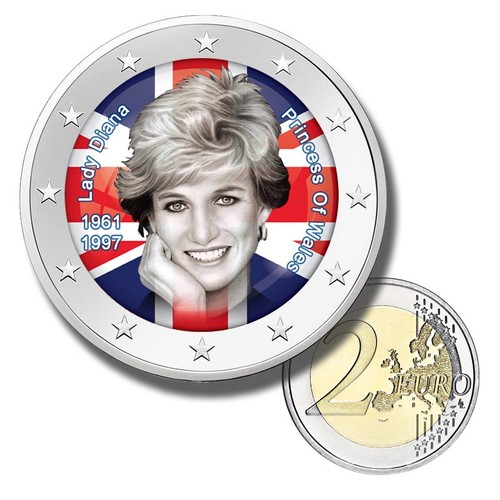 Sale euro farbmünze lady - sale, "lady