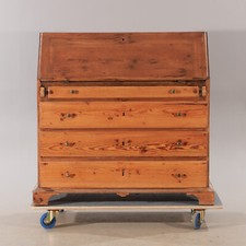 barock damen schreibtisch sekretär schreibtisch kiefer 110x52cm hoch 107cm