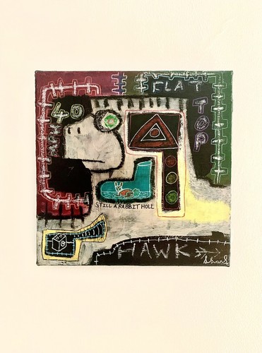 Flat top expressionism mixed - expressionism,,