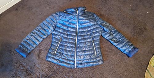 Damen steppjacke blau m - steppjacke,