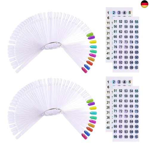 100 stk nagel display - 100,