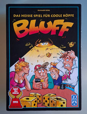 BLUFF Das heiße Spiel für coole Köpfe, Spiel des Jahres 1993 Schmid, vollständig