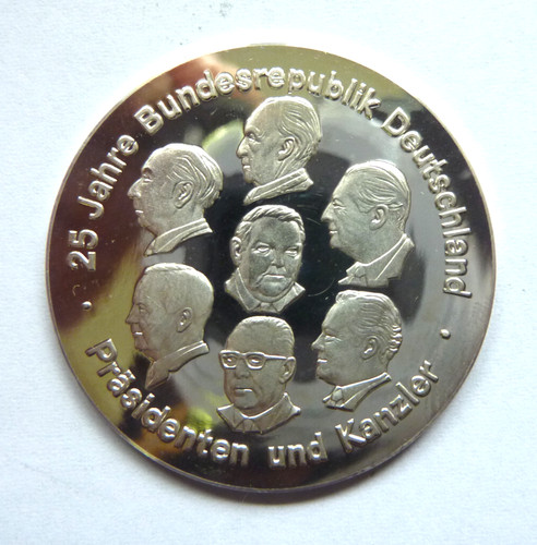 Silbermedaille brd 1949 1974 - brd:, 1949-1974