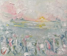 Gemälde Landschaft Öl Moderne Kunst Abstrakt Unikat Impressionismus Ölbild