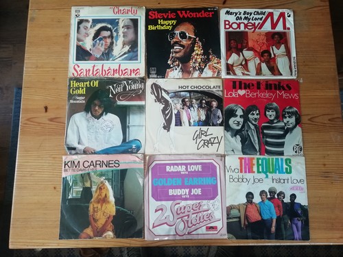 Singles 80er vinyl - 70/80er,