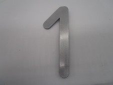 Heibi 64201-072 "Hausnummer ""1"" Edelstahl"