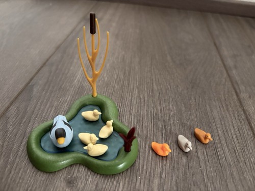 Playmobil enten teich konvolut - teich,
