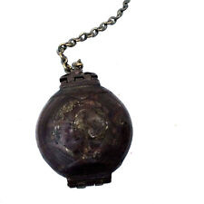 Bronzegefäß Pulverflasche f Bleikugeln 18.Jh Afghanistan osmanish powder flask