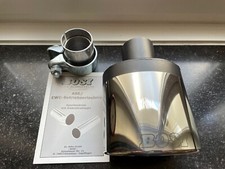 Bosi Sportendrohr 117x90mm grade mit Sieb für Ford KA zum anschrauben mit ABE