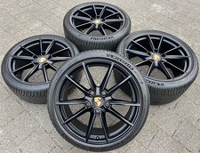 4 ORIGINAL 20" 21" ALU WINTERRÄDER PORSCHE 911 992 992601025C 992601025 SCHWARZ 