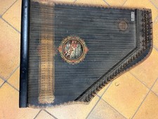 Akkordzither Deutsch-amerikanische Guitarrzither Reform uralt antik mit Koffer