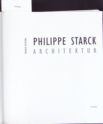 Architektur starck philippe - architektur., philippe: