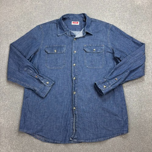Wrangler jeanshemd erwachsene - wrangler,