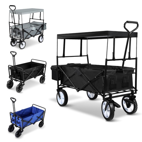 Bollerwagen mit dach - mit, faltbar