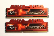 G.Skill, Ripjaws, rot, RAM 16GB, DDR3, 2xDual-Channel, 4x4GB, 1600Mhz