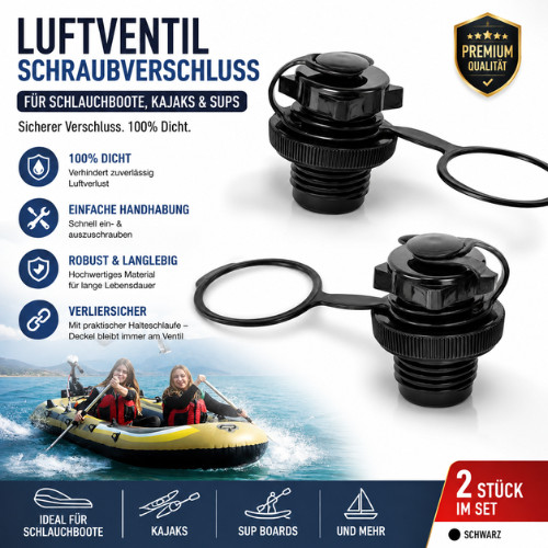 Schlauchboot ventil 22mm - ventil,