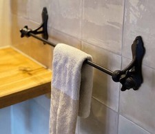 Handtuchhalter Schwarz