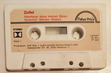 Zottel Abenteuer eines kleinen Bären Kassette Fisher Price Hörspiel zum Buch
