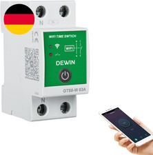 DEWIN Zeitschaltuhr Hutschiene