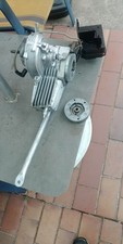 Saxonette,Drei Stufen Getriebe Motor,lesen,läuft,+Ersatz Getriebe, (TK Vergaser)