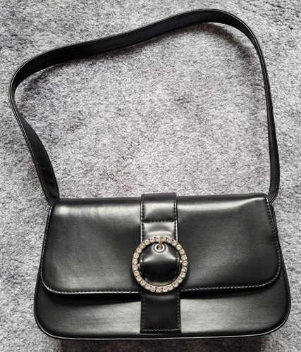 Handtasche schwarz mit - schwarz,
