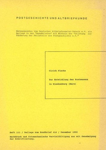 Postgeschichte und