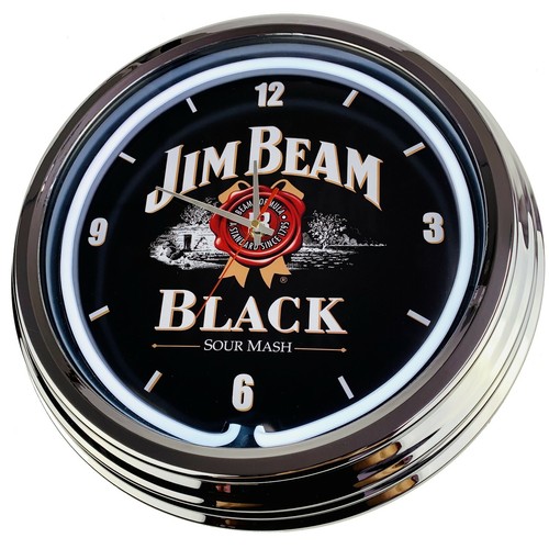 0238 wanduhr jim beam deko - wanduhr, "jim