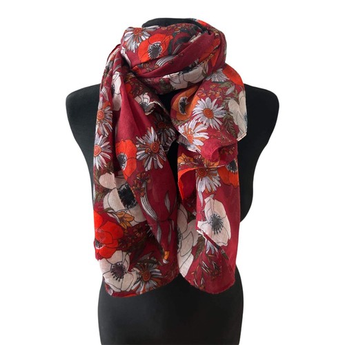 Damen tuch blumen - tuch,