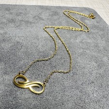 Edelstahl Halskette 45 cm