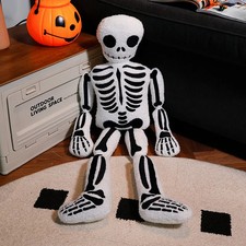 Skelett plüschpuppe halloween - skelett,