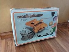 Moulinex Julienne Küchenreibe mit 5 schnittstarken Metallscheiben, Küchenreibe. 