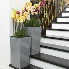 Blumenkübel Hochglanz