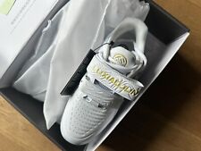 Luxiaojun Weiß/Gold| Größe 40 Unisex| Gewichtheber Schuhe | Weightlifting Shoes