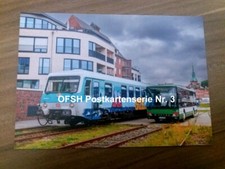 Postkarte bus bahn vt 628 - postkarte,