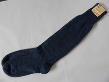 Hirsch-Natur Skisocke Langlauf Wandersocken Eskimo Bio kbT Wolle innen Frottee