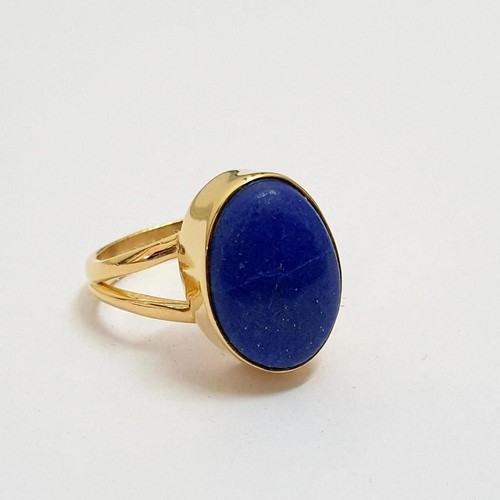 Damen solitär ring oval - damen,